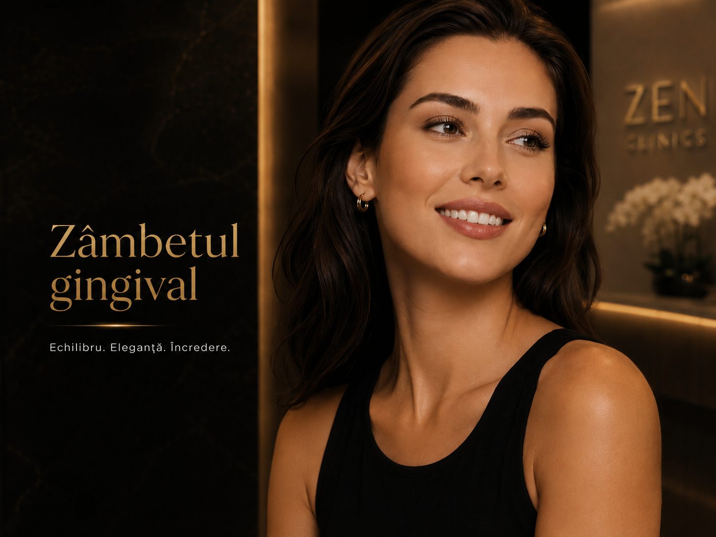 Zâmbet gingival la ZEN Clinics București